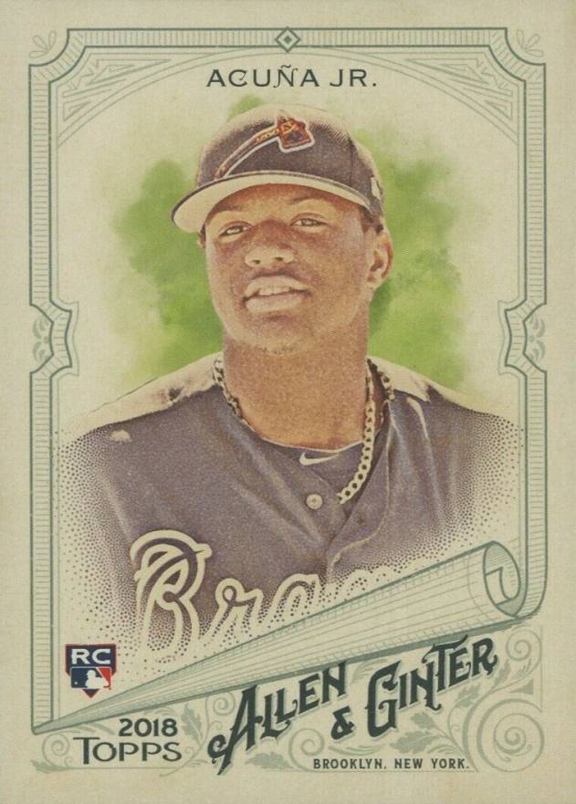 2018 Topps Allen & Ginter Ronald Acuna Jr. #207 Baseball Card