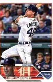 2023 Topps Kerry Carpenter #394 Baseball Card