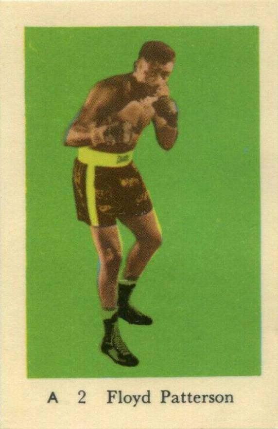 1958 Dutch Gum Cards Set A (Germany) Floyd Patterson #2 Other Sports Card