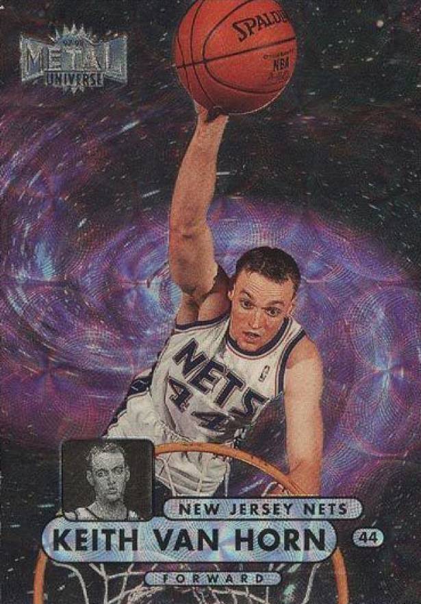 1997 Metal Universe Championship Keith Van Horn #9 Basketball Card