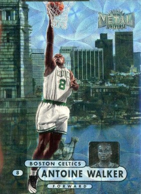 1997 Metal Universe Championship Antoine Walker #27 Basketball Card