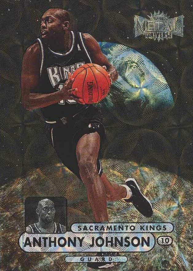 1997 Metal Universe Championship Anthony Johnson #87 Basketball Card