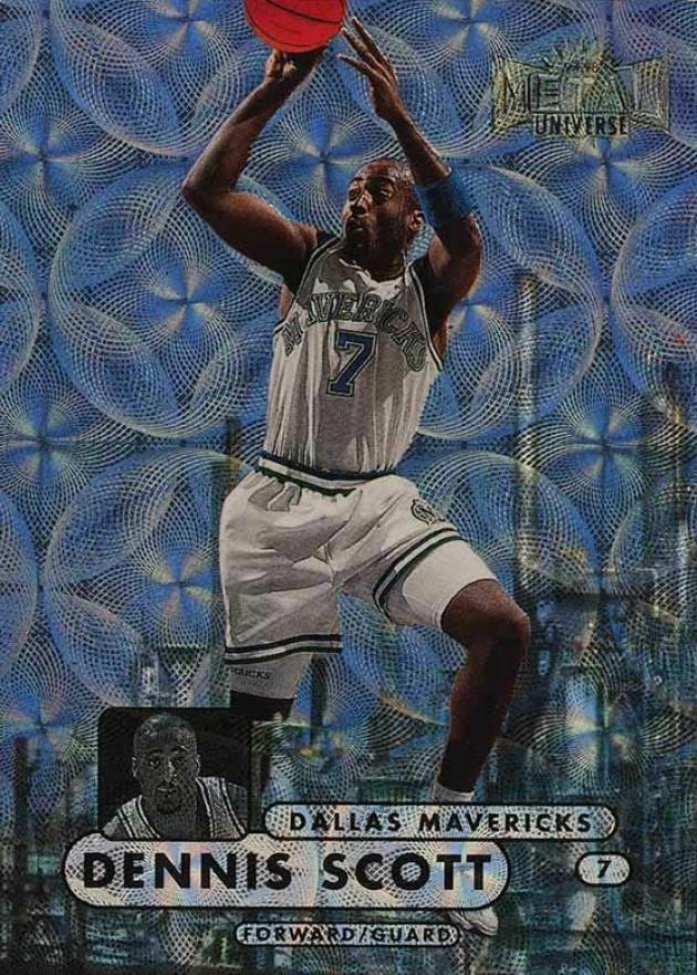 1997 Metal Universe Championship Dennis Scott #93 Basketball Card