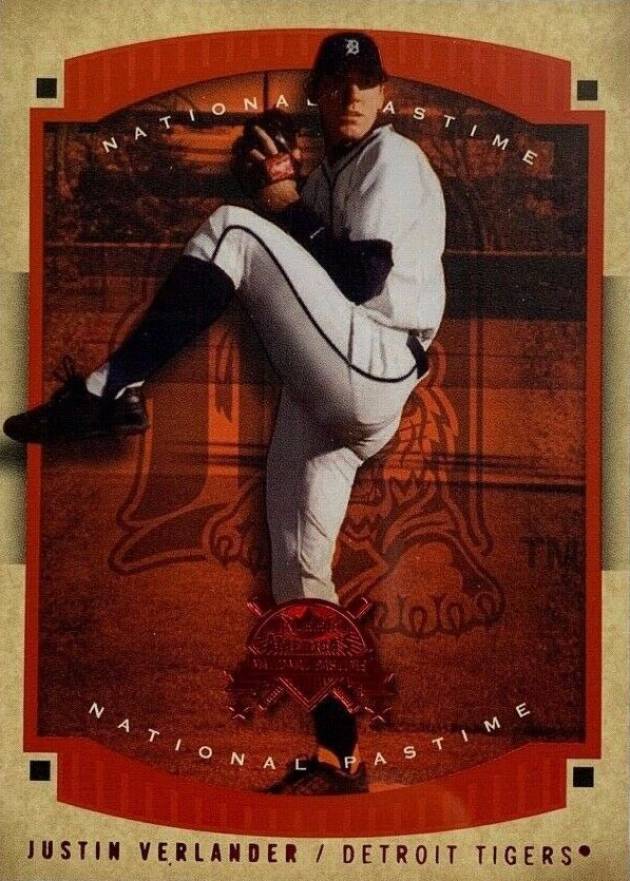 2005 Fleer National Pastime Justin Verlander #69 Baseball Card