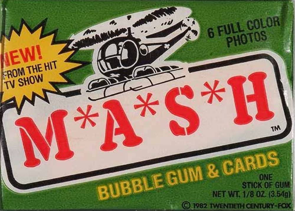 1982 Mash Wax Pack #WP Non-Sports Card