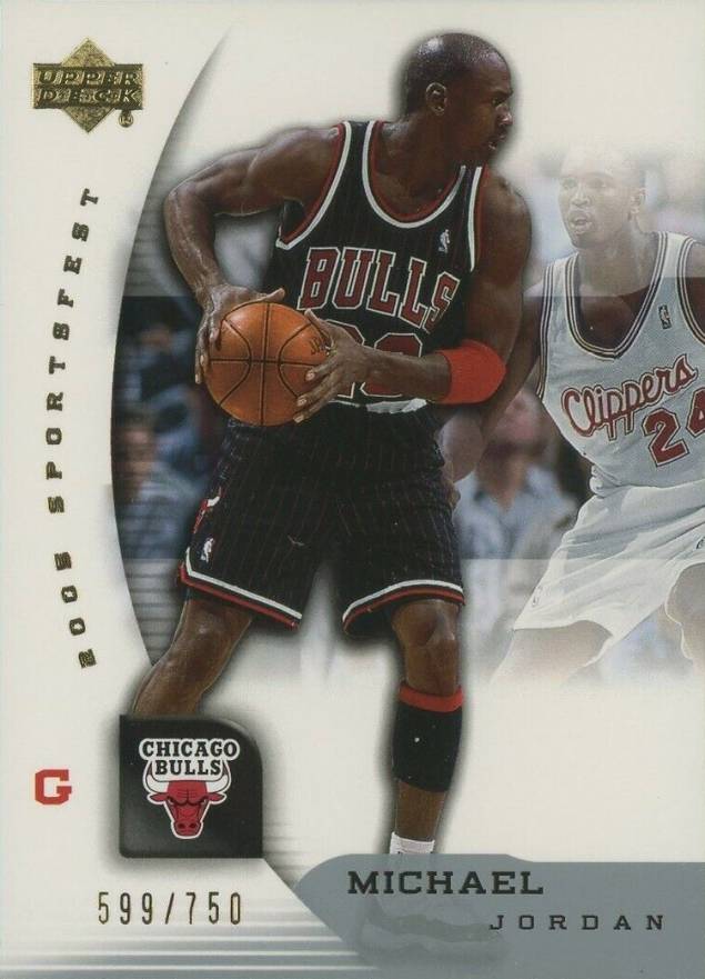2005 Upper Deck Sportsfest Michael Jordan #NBA3 Basketball Card
