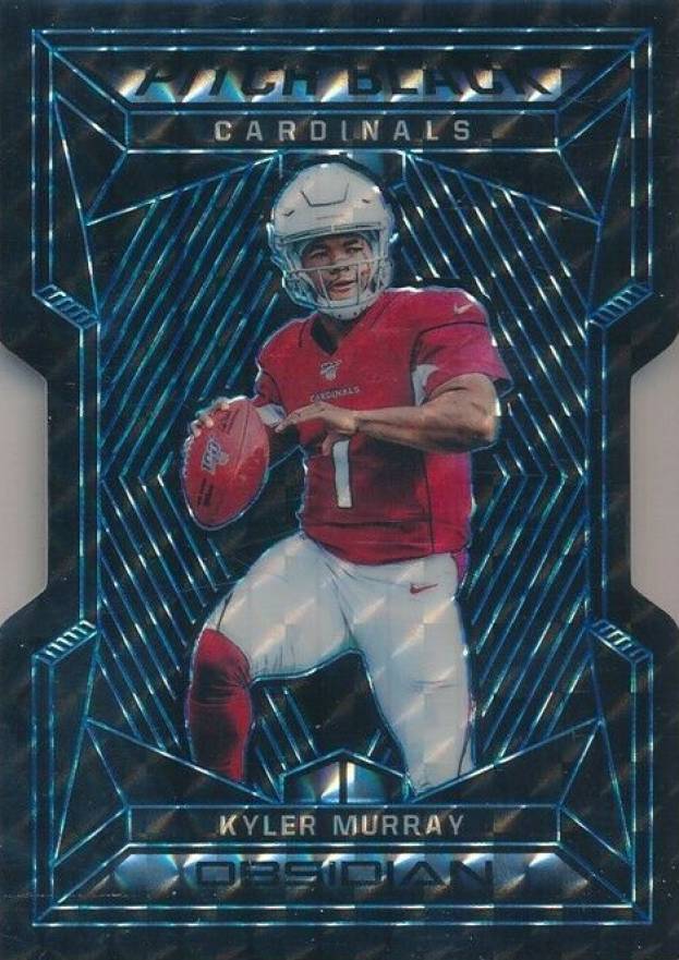 2019 Panini Obsidian Pitch Black Kyler Murray #PB21 Football Card