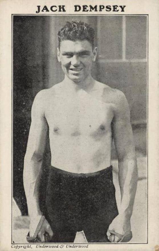 1920 Underwood & Underwood Jack Dempsey # Other Sports Card