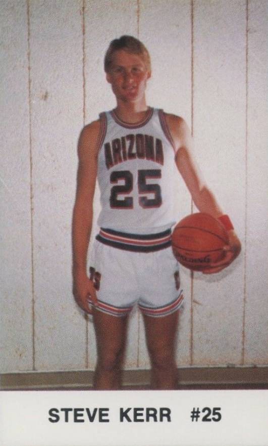 1983 Arizona Steve Kerr # Basketball Card