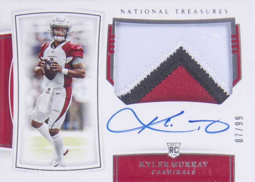 2019 Panini National Treasures Kyler Murray #161 Football Card