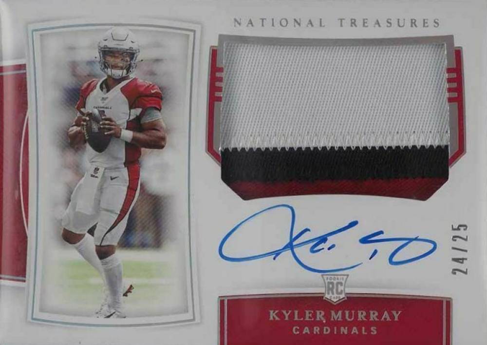 2019 Panini National Treasures Kyler Murray #161 Football Card