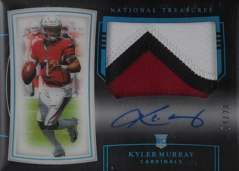 2019 Panini National Treasures Kyler Murray #161 Football Card