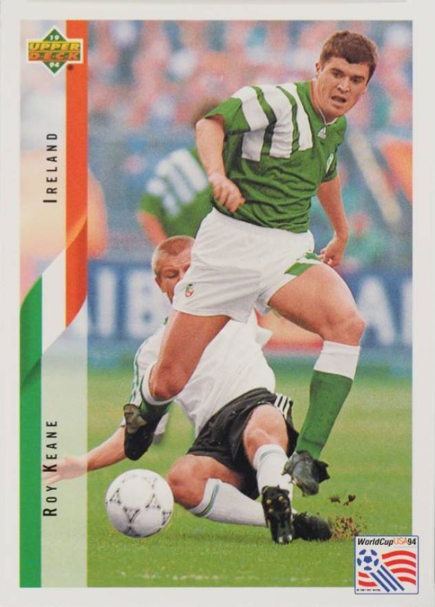 1994 Upper Deck World Cup Soccer Roy Keane #207 Soccer Card