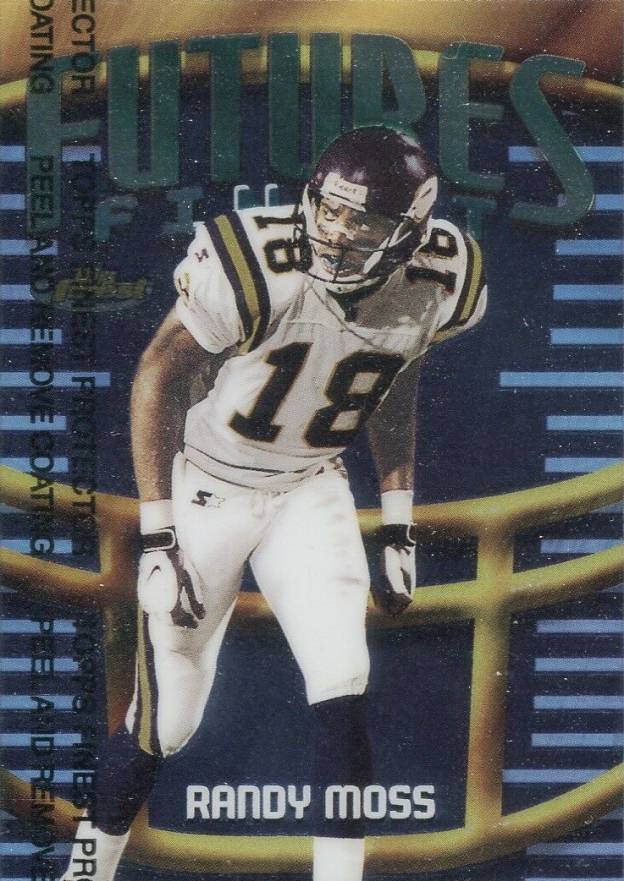 1998 Finest Futures Finest Randy Moss #F13 Football Card