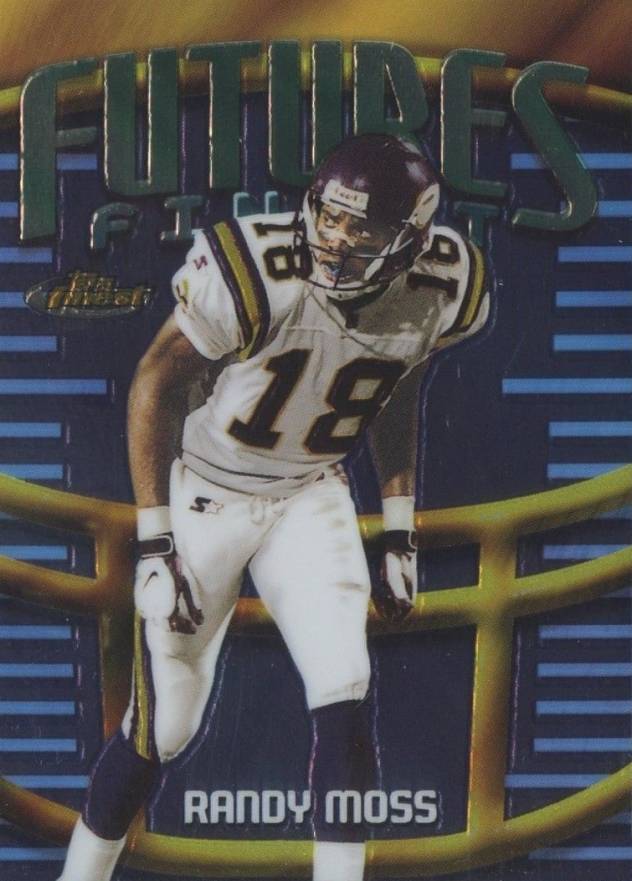 1998 Finest Futures Finest Randy Moss #F13 Football Card