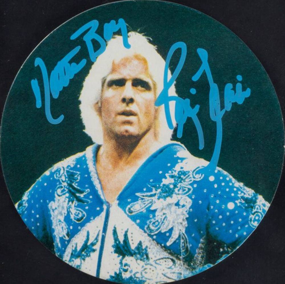 1983 Cosmos Menko Disk (Japan) Ric Flair # Other Sports Card