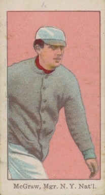 1915 American Caramel McGraw, Mgr. New York Nat'l # Baseball Card