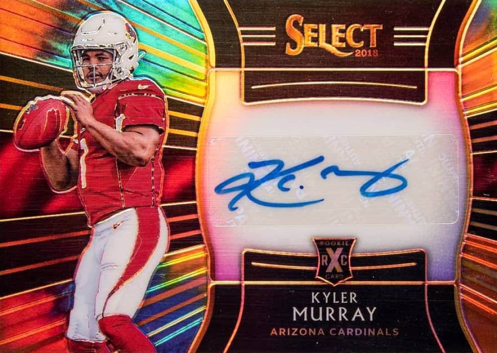 2018 Panini Select XRC Mystery Autograph Prizm Redemption Kyler Murray #321 Football Card