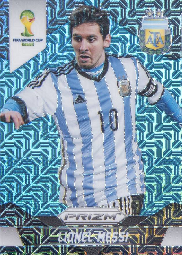 2014 Panini Prizm World Cup Lionel Messi #12 Soccer Card