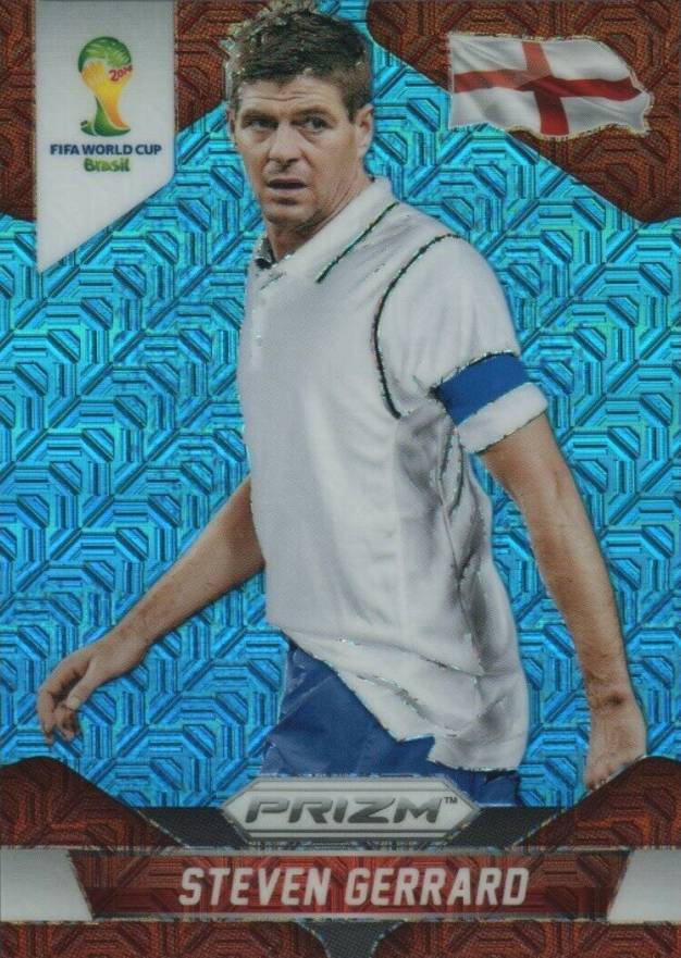 2014 Panini Prizm World Cup Steven Gerrard #139 Soccer Card