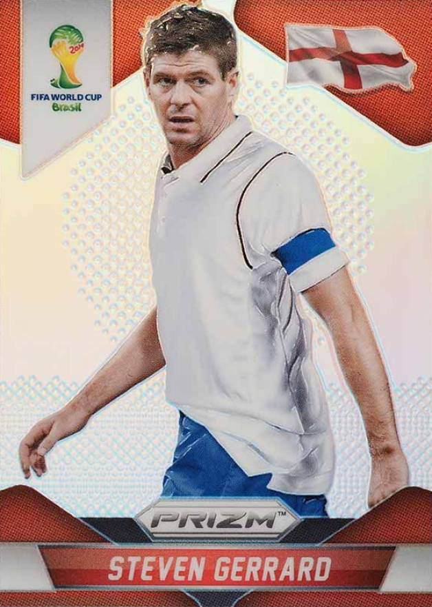 2014 Panini Prizm World Cup Steven Gerrard #139 Soccer Card