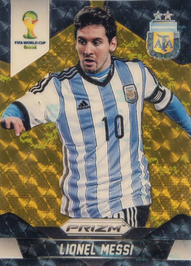 2014 Panini Prizm World Cup Lionel Messi #12 Soccer Card