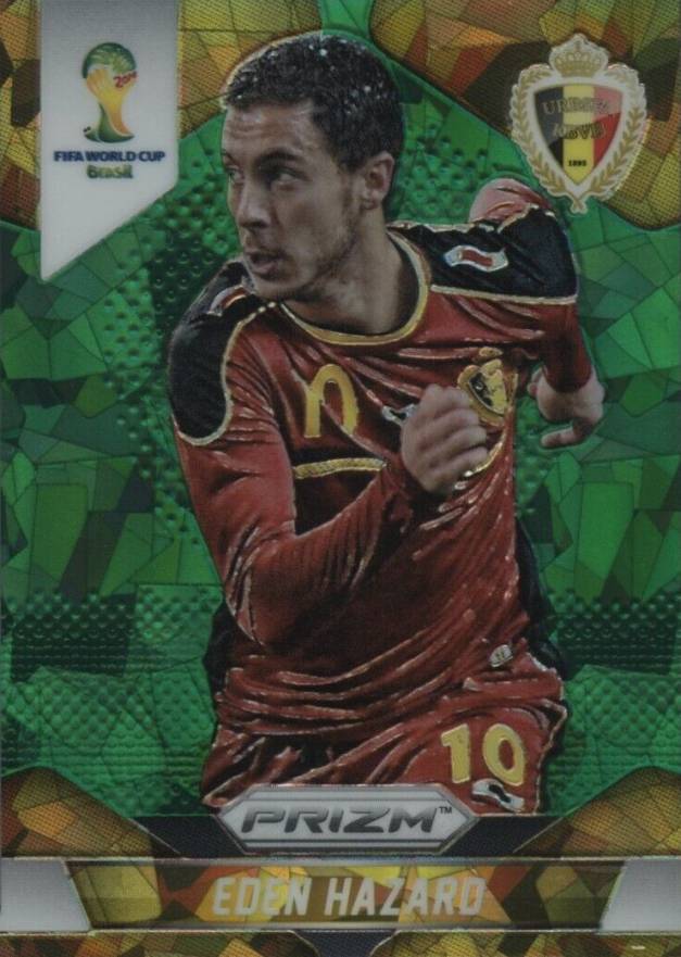 2014 Panini Prizm World Cup Eden Hazard #21 Soccer Card