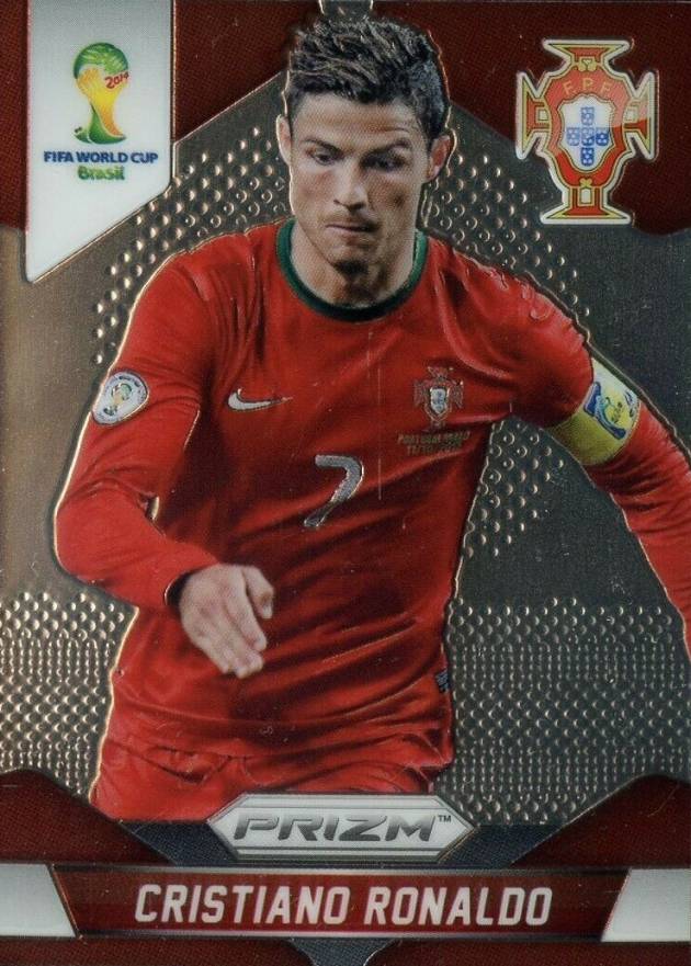 2014 Panini Prizm World Cup Cristiano Ronaldo #161 Soccer Card