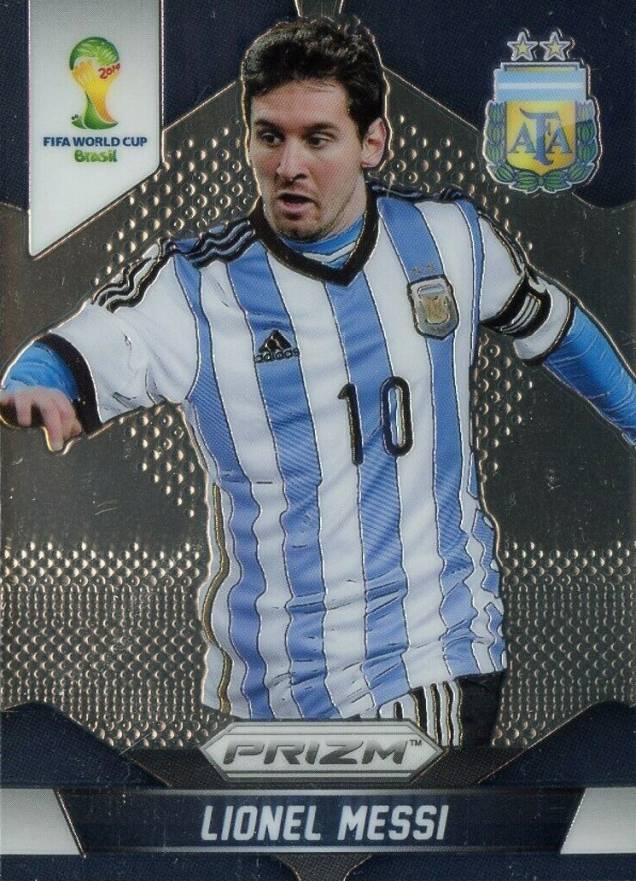 2014 Panini Prizm World Cup Lionel Messi #12 Soccer Card