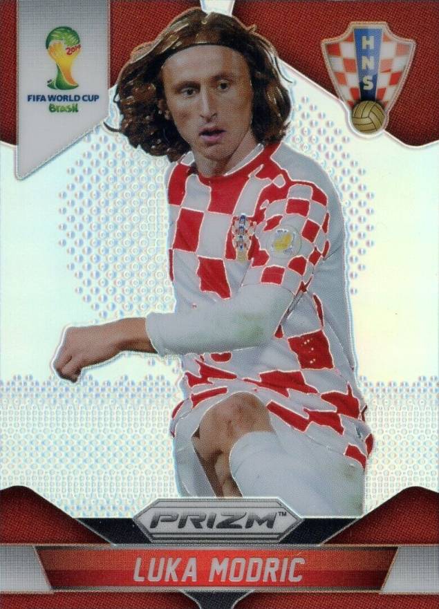 2014 Panini Prizm World Cup Luka Modric #118 Soccer Card