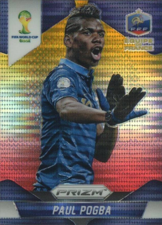 2014 Panini Prizm World Cup Paul Pogba #79 Soccer Card