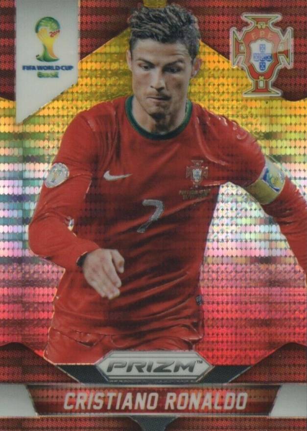 2014 Panini Prizm World Cup Cristiano Ronaldo #161 Soccer Card