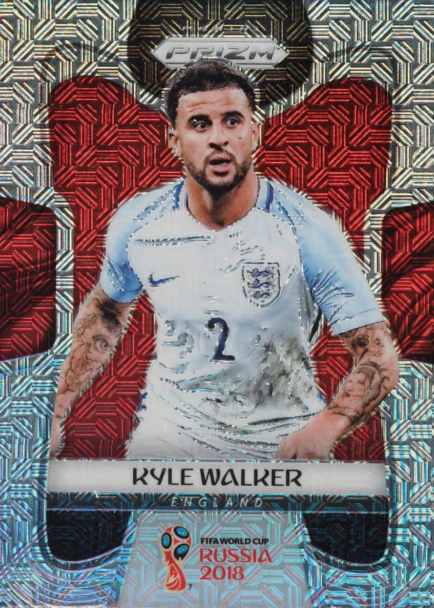 2018 Panini Prizm World Cup Kyle Walker #71 Soccer Card