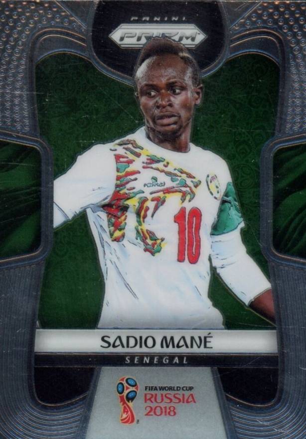 2018 Panini Prizm World Cup Sadio Mane #282 Soccer Card