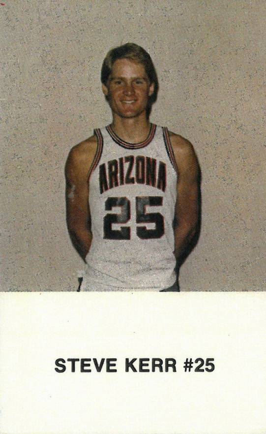 1984 Arizona Steve Kerr # Basketball Card