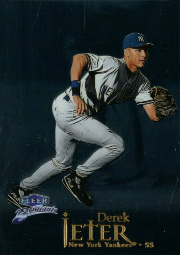 1999 Fleer Brilliants Derek Jeter #2 Baseball Card