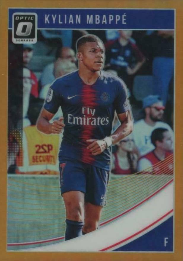 2018 Panini Donruss Kylian Mbappe #53 Soccer Card