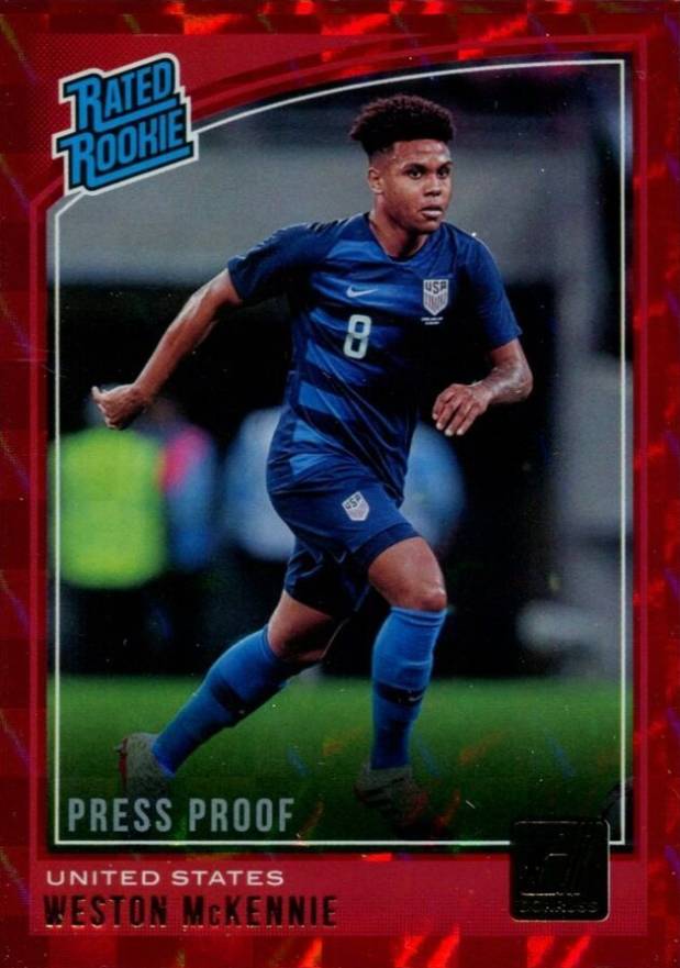 2018 Panini Donruss Weston Mckennie #199 Soccer Card