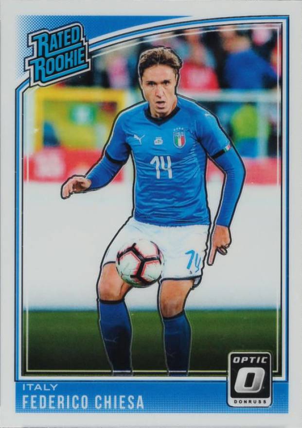 2018 Panini Donruss Federico Chiesa #192 Soccer Card