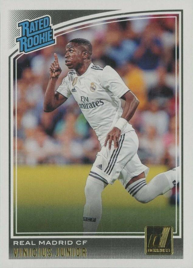 2018 Panini Donruss Vinicius Junior #177 Soccer Card