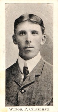 1903 Breisch-Williams (Type 1) !  Wiggs, P., Cincinnati # Baseball Card