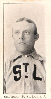 1903 Breisch-Williams (Type 1) !  Sudhoff, P., St. Louis, A # Baseball Card