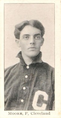 1903 Breisch-Williams (Type 1) !  Moore, P., Cleveland # Baseball Card