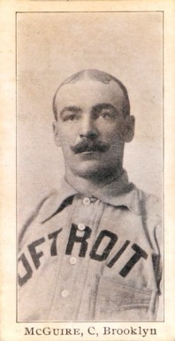 1903 Breisch-Williams (Type 1) !  McGuire, C., Brooklyn # Baseball Card