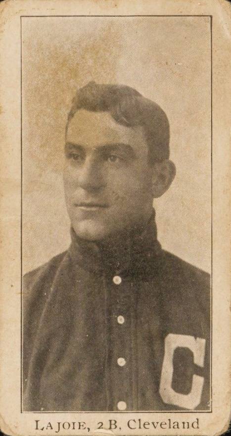 1903 Breisch-Williams (Type 1) !  Lajoie, 2B, Cleveland # Baseball Card