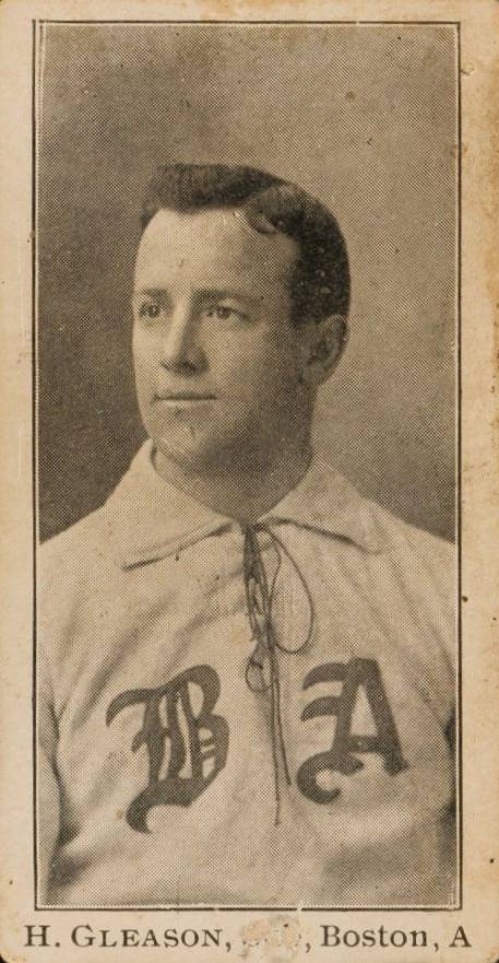 1903 Breisch-Williams (Type 1) !  H Gleason, Sub., Boston, A # Baseball Card