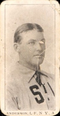 1903 Breisch-Williams (Type 1) !  Anderson, L.F., N.Y. # Baseball Card