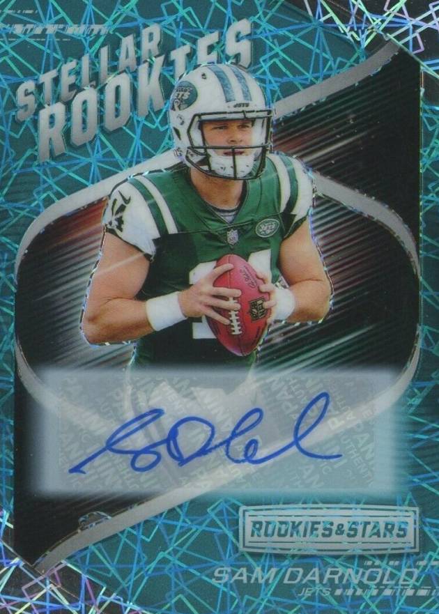 2018 Panini Rookies & Stars Stellar Rookies Sam Darnold #SR-3 Football Card