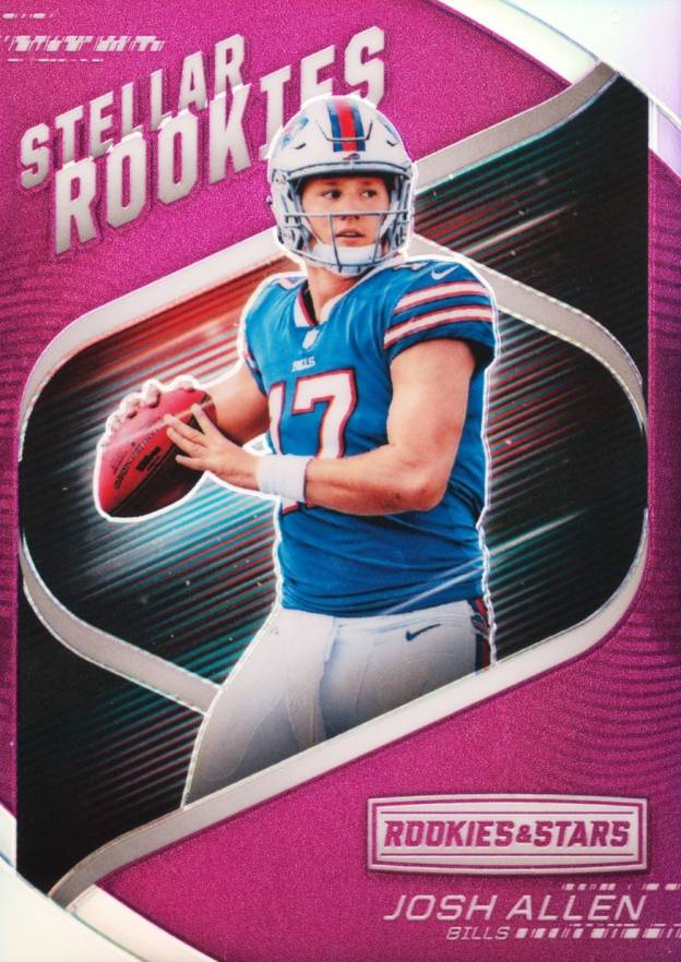 2018 Panini Rookies & Stars Stellar Rookies Josh Allen #SR-4 Football Card