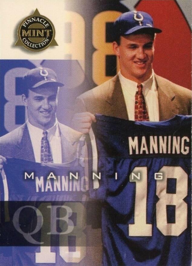 1998 Pinnacle Mint Collection Peyton Manning #66 Football Card